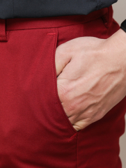 Quần Tây Đỏ Đô Co Giãn QT42