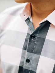 Áo Sơ Mi Hồng ASM844