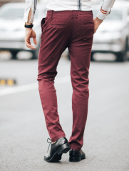 Quần Kaki Đỏ Mận QK162