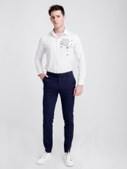 Quần Tây Xanh Đen Co Giãn QT42