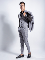 Áo GiLê NAZAFU Xám 1103