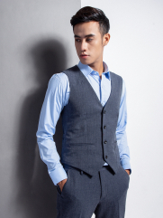 Áo GiLê NAZAFU Xanh Đen 1113