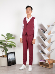 Áo GiLê NAZAFU Đỏ Đô 1113