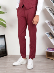 Quần Tây NAZAFU Đỏ Đô QT1113