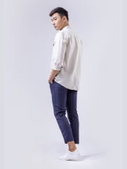 Áo Sơ Mi Linen ASM1269 Màu Kem