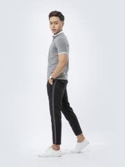 Áo Thun Polo AT839 Màu Xám Đậm