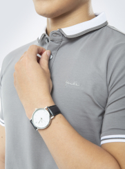 Áo Thun Polo AT839 Màu Xám Đậm