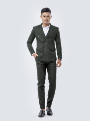 Áo Vest NAZAFU Carô Đen AV1139