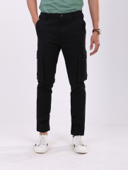 Quần Jogger Túi Hộp J11 Màu Đen