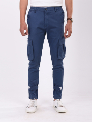 Quần Jogger Túi Hộp J11 Màu Xanh