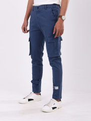 Quần Jogger Túi Hộp J11 Màu Xanh