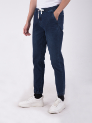 Quần Jogger Jean J13 Màu Xanh Đen