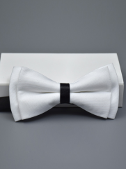 Nơ Trơn Căn Bản NO001 Màu Trắng