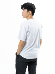 Áo Thun Trơn Căn Bản Form Regular AT017 Màu Trắng