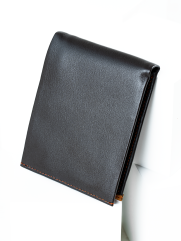 Ví Da Bò Dáng Ngang BV008 Màu Nâu