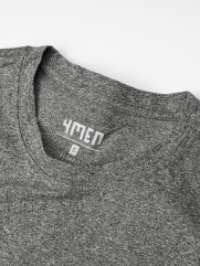 Áo Thun Trơn Vải Đốm AT044 Màu Đen