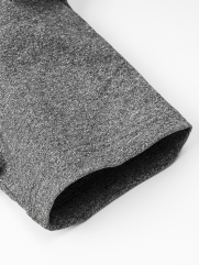 Áo Thun Trơn Vải Đốm AT044 Màu Đen