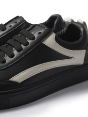 Giày thể thao phối trắng G008 Màu Đen