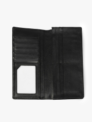 Ví cầm tay có khóa trơn 020 Màu Đen