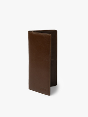 Ví cầm tay có khóa trơn 020 Màu Nâu