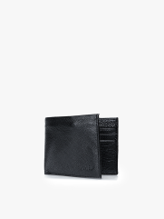 Ví Da Dáng Ngang BV015 Màu Đen