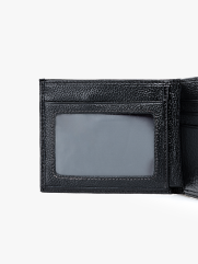 Ví Da Dáng Ngang BV015 Màu Đen