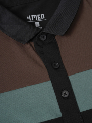 Áo Polo Slimfit Lion Face PO054 Màu Đen