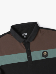 Áo Polo Slimfit Lion Face PO054 Màu Đen