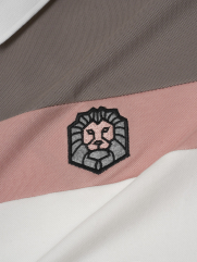 Áo Polo Slimfit Lion Face PO054 Màu Trắng