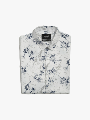 Áo Sơ Mi Họa Tiết Bông ASM063