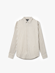 Áo Sơ Mi Sọc ASM067 Màu Vàng