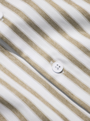 Áo Sơ Mi Sọc ASM067 Màu Vàng