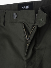 Quần Kaki Slimfit Túi QK011 Màu Rêu