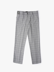 Quần Tây Slimfit Lưng Thun QT038 Màu Xám Đậm