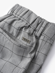 Quần Tây Slimfit Lưng Thun QT038 Màu Xám Đậm