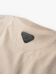 Áo Thun Oversize Number Four AT106 Màu Be