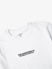 Áo Thun Slimfit The Essential AT102 Màu Trắng