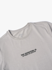 Áo Thun Slimfit The Essential AT102 Màu Xám