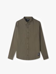 Áo Sơ Mi Regular Oxford SM105 Màu Rêu