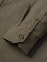 Áo Sơ Mi Regular Oxford SM105 Màu Rêu