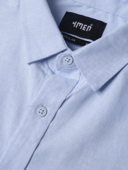 Áo Sơ Mi Regular Oxford SM105 Màu Xanh