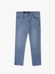 Quần Jeans Regular Light Blue QJ053 Màu Xanh