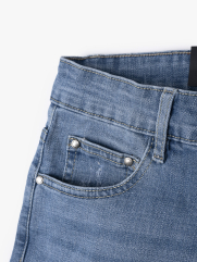 Quần Jeans Regular Light Blue QJ053 Màu Xanh