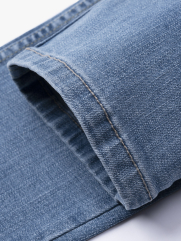 Quần Jeans Regular Light Blue QJ053 Màu Xanh