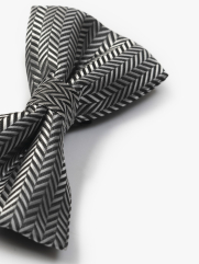 Nơ Nam Sọc gân NO 013 Màu Đen