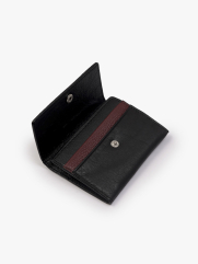 Ví Da Dáng Ngang BV030 Màu Đen