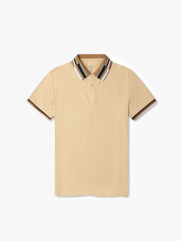 Áo Polo Regular Bo Kiểu Geometric PO090