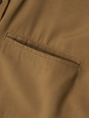 Áo Sơ Mi Regular Túi Mổ SM117 Màu Bò