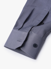 Áo Sơ Mi Regular Túi Mổ SM117 Màu Xanh