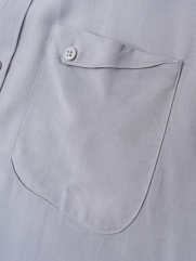 Áo Sơ Mi Regular PocketDetail SM118 Màu Xám